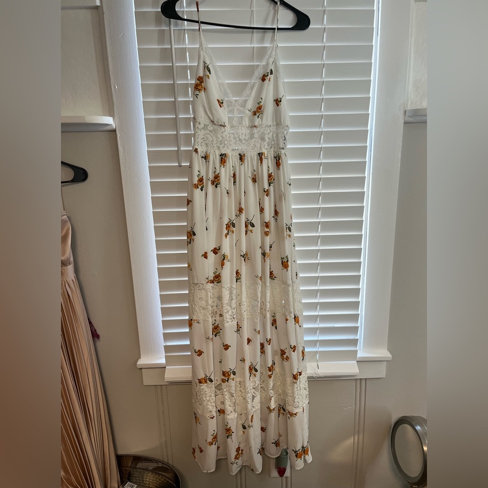 Floral maxi sundress